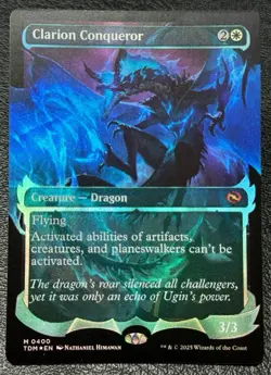 Clarion Conqueror 400 Showcase Foil - Magic the Gathering - Tarkir: Dragonstorm - Image 1