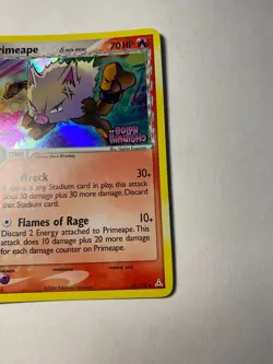 Primeape Delta Species Ex Holon Phantoms Stamped Holo Rare 50/110 MP Pokemon - Image 3