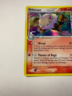 Primeape Delta Species Ex Holon Phantoms Stamped Holo Rare 50/110 MP Pokemon - Image 4