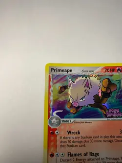Primeape Delta Species Ex Holon Phantoms Stamped Holo Rare 50/110 MP Pokemon - Image 5