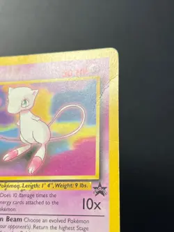 Mew 8 Black Star Promo WOTC - Pokemon Card C HP - Image 3