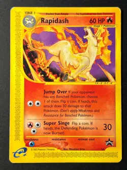 Rapidash 51 WOTC Promo Pokemon Card HP - Image 1
