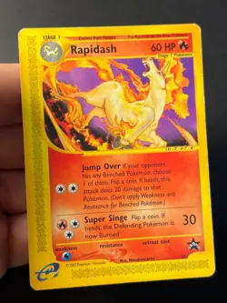 Rapidash 51 WOTC Promo Pokemon Card HP - Image 4