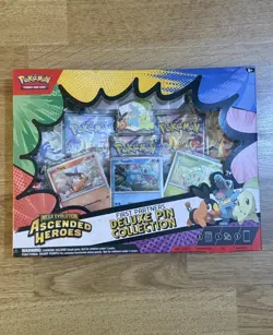 Pokemon TCG Ascended Heroes First Partners Deluxe Pin Collection Mega Evolution - Image 1