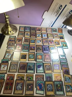 Konami Yu-Gi-Oh! Vintage Lot Of 75 Cards In Various Conditions make offer - Image 1