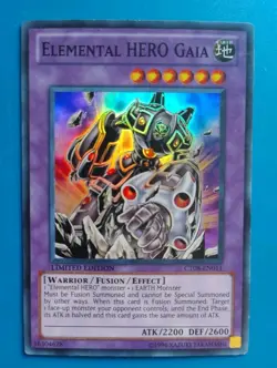 MP Yugioh Elemental HERO Gaia - CT08-EN011 - Super Rare - Image 1