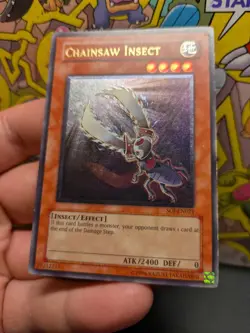 🔥 Chainsaw Insect - SOI-EN021 - Ultimate Rare - Yu-Gi-Oh ( LP ) 🔥 - Image 1