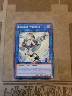 YUGIOH CYBERSE WICCKID SAST-EN044 COMMON 1ST ED NM - Image 1