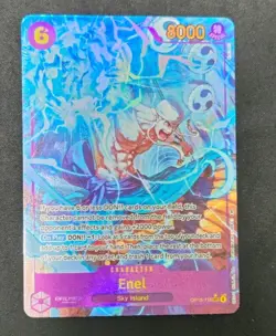 Enel OP15-118 SEC Alternate Art Adventure On Kami’s Island One Piece TCG ENG - Image 1