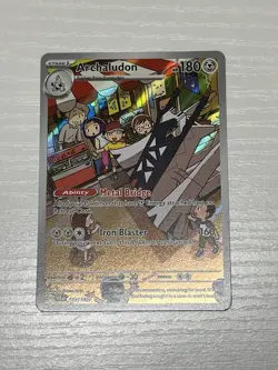Pokemon TCG Archaludon Card 155/142 Scarlet & Violet Stellar Crown Illustration - Image 1