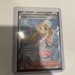 Pokemon TCG Mega Evolution Lillie’s Determination Full Art Trainer Card 169/132 - Image 1