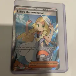 Pokemon TCG Mega Evolution Lillie’s Determination Full Art Trainer Card 169/132 - Image 2