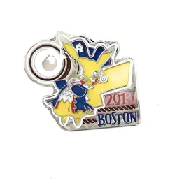 Pokemon World Championships 2015 Boston Pikachu Pin Booklet Deck Box Card Bundle - Image 2