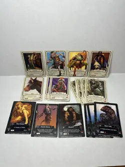 Guardians CCG TCG Cards x60 Lot Vintage 1995 Card Game FPG Inc - Image 3