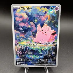 Clefairy 94/88 Perfect Order Full Art Illustration Rare Pokemon Card - Image 1