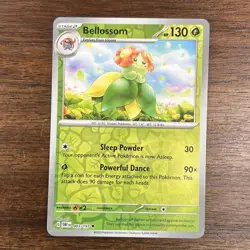 003/197 BELLOSSOM REVERSE HOLO OBSIDIAN FLAMES POKEMON CARD - Image 1