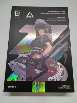 Zenless Zone Zero SILVER Corin Wickes - LIMITED Anime Impulse 2025 Metal Card - Image 2