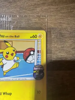 Pokemon Pikachu TCG Promo Card On the Ball Futsal, 001/005 Sealed - Image 5