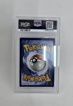 Mega Lopunny & Jigglypuff GX 165/236 Pokemon Card S/M Cosmic Eclipse Holo PSA 9 - Image 4
