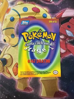 Pokemon Card - Dratini #147 E10 - Pokemon the First Movie - Topps - Image 2