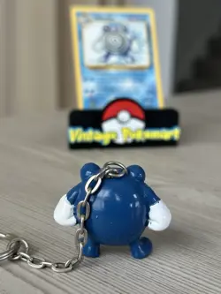 Poliwhirl Pokemon Card Uncommon Base Set - 38/102 1999 + Keychain - Image 5