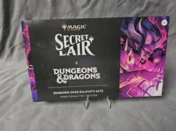 MTG Secret Lair x Dungeons & Dragons: Shadows Over Baldurs Gate Foil Sealed - Image 1