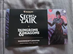 MTG Secret Lair - Dungeons & Dragons - Shadowheart's Devotion - FOIL - Sealed - Image 1