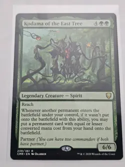 Mtg - Kodama of the East Tree - Commander Legends (CMR) - Rare - #239 - NM - Image 1