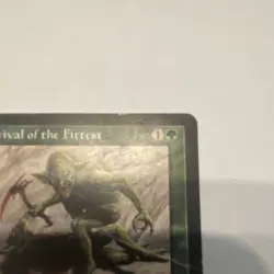 Magic the Gathering Survival of the Fittest Exodus Signed/DAMAGED - Image 3