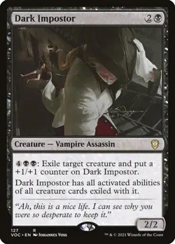 Dark Impostor [Crimson Vow] MTG - Image 1