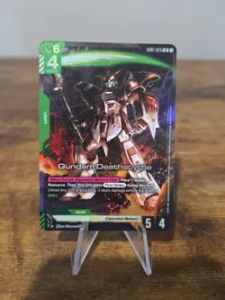 Gundam Deathscythe Gundam Card Game #G001-025 LR,Legendary Rare - Image 1