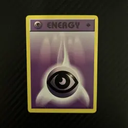 Psychic Energy 101/102 1st Edition Shadowless Base Set 1999 Pokemon WOTC LP - Image 1