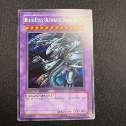 Vintage YUGIOH Card Lot, Limited Edition, First Edition, Blue-Eyes, LP - Image 2