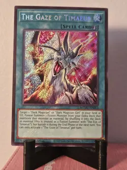 The Gaze of Timaeus - MZMU-EN013 - Secret Rare - NM 1st Ed - Yugioh - Image 1
