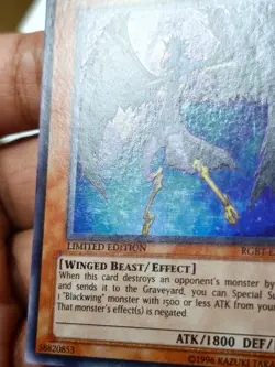 Blackwing - Shura the Blue Flame RGBT-ENPP2 Super Rare MP - Image 4