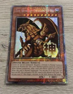 Yugioh The Winged Dragon of Ra RA05-EN130 Starlight rare stamped US seller - Image 1