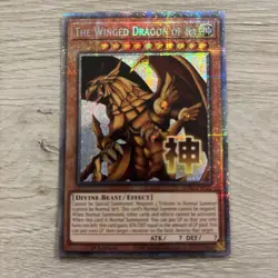 Yugioh The Winged Dragon of Ra RA05-EN130 Starlight rare stamped US seller - Image 2