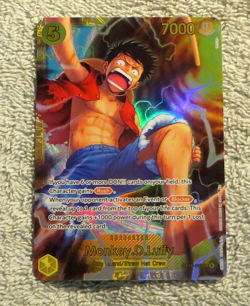 Monkey D Luffy OP15-119 SEC Full Art Textured - Piece Adventure on Kami's Island - Image 2