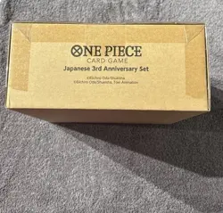 One Piece Card Game: Japanese 3rd Anniversary Set - Sealed - Image 3