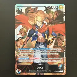 Lucy OP15-002 Alternate Art Leader One Piece TCG Adventure on Kami’s Island - Image 1