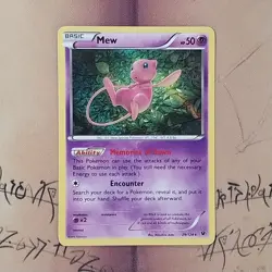 Mew 29/124 Fates Collide Holo NM Pokemon Card English - Image 1