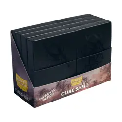 Arcane Tinmen Card Protection Cube Shell - Shadow Black SW (New) - Image 1