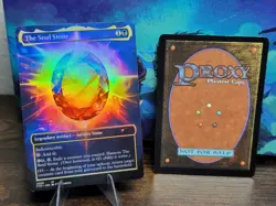 The Soul Stone Borderless Foil Playtest Card For MTG - Image 1