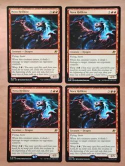 4x Nova Hellkite **NEAR MINT** **UNPLAYED** MTG - Image 1