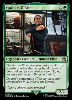 Graham O'Brien - Surge Foil DRWHO NM MTG - Image 1