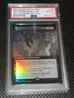 THE MEATHOOK MASSACRE MTG MAGIC THE GATHERING PSA 10 GEM MINT Low Pop! - Image 1