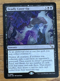 MTG Murders at Karlov Manor, Deadly Cover-Up - Image 1