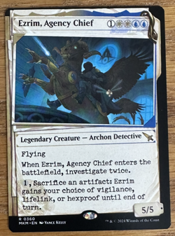 MTG Murders at Karlov Manor, Ezrim, Agency Chief - Showcase - Image 1