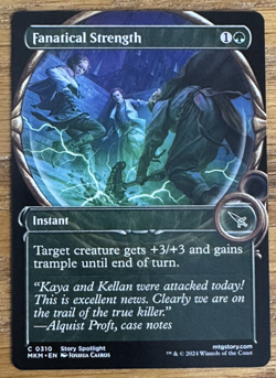 MTG Murders at Karlov Manor, Fanatical Strength - Story Spotlight - Showcase - Image 1