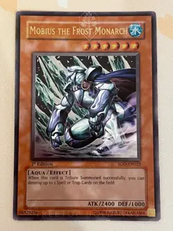 Yugioh, Mobius the Frost Monarch SOD-EN022, Ultimate Rare, 1st Edition, P/LP - Image 1